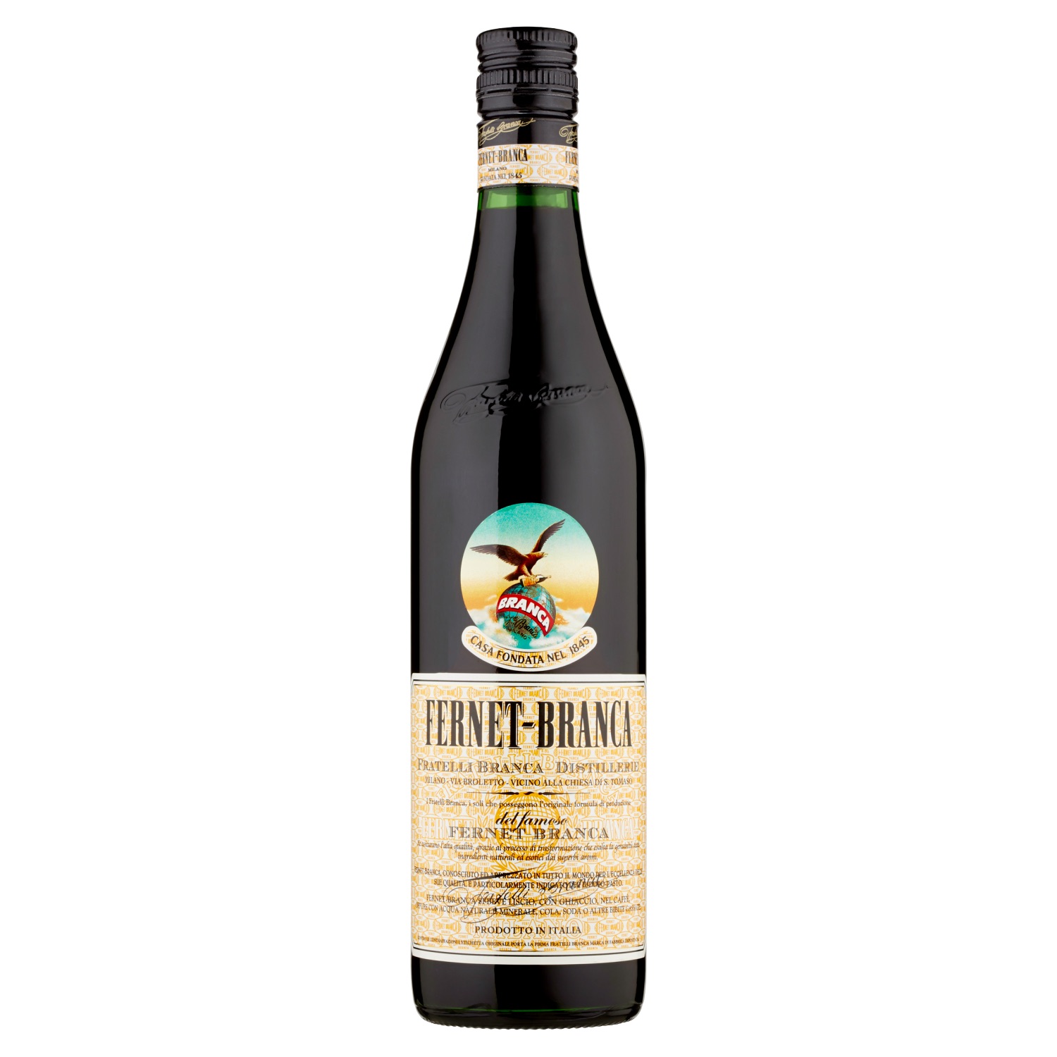 Branca Branca 1x70cl liquore prodotto con 27 tipi di erbe invecchiato in botti di rovere